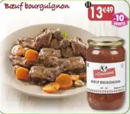 Maximo La Cigogne Bœuf bourguignon offre
