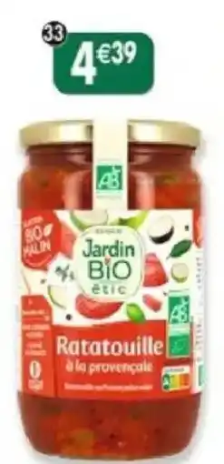 Maximo Jardin Bio Étic Ratatouille offre