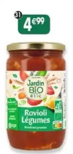 Maximo Jardin BIO Ravioli Légumes offre