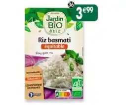 Maximo Jardin Bio étic Riz basmati offre