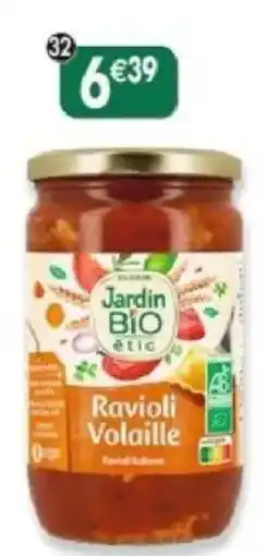 Maximo Jardin BIO étic Ravioli Volaille offre