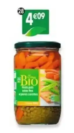 Maximo Bio Petits pois extra-fins et jeunes carottes offre