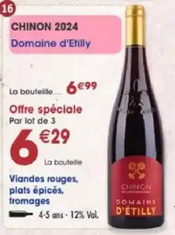 Maximo Domaine d'Etilly CHINON offre