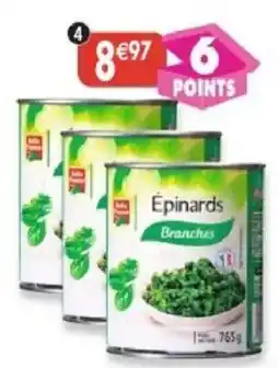 Maximo Epinards Branches offre