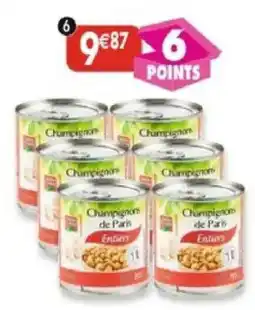Maximo Champignons de Paris Entiers offre