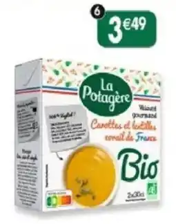 Maximo La Potagère Carottes et lentilles offre