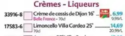 Maximo Belle France Crème de cassis de Dijon offre