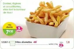 Maximo Frites allumettes offre