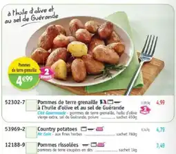 Maximo Cité Gourmande Pommes de terre grenaille offre