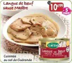 Maximo Larzul Langue de bœuf sauce Madère offre