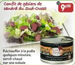 Maximo Secret d'Élevage Confit de Gésiers de Canard du Sud-Ouest offre