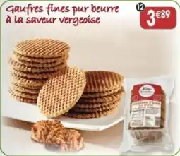 Maximo Biscuits Gaufres fines pur beurre offre