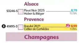 Maximo Cellier de Cathédra Bandol 2021 offre