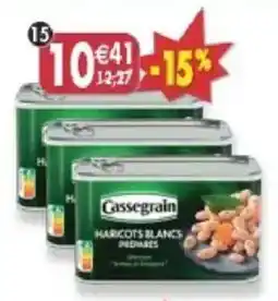 Maximo Cassegrain Haricots blancs préparés offre