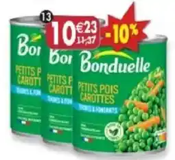 Maximo Bonduelle Petits pois carottes offre