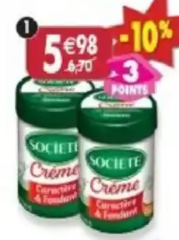 Maximo SOCIETE Crème Caractère & Fondant offre