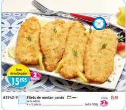 Maximo Filets de merlan panés offre