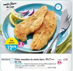 Maximo Cité Marine Filets meunière de merlu blanc du Cap offre