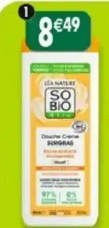 Maximo LÉA NATURES SO BIO Douche Crème SURGRAS offre