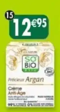 Maximo SO BIO PLUS Crème Anti-Age offre