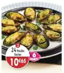 Maximo Moules farcies offre