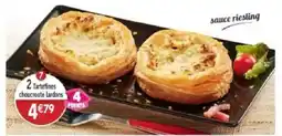 Maximo Tartefines choucroute lardons offre