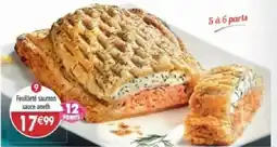 Maximo Feuilleté saumon sauce aneth offre