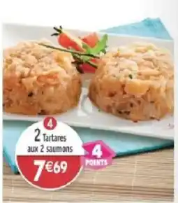 Maximo Tartares aux 2 saumons offre