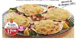 Maximo Coquilles sauce chardonnay offre