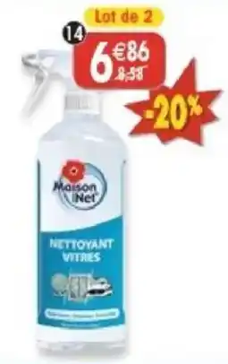 Maximo Maison Net NETTOYANT VITRES offre