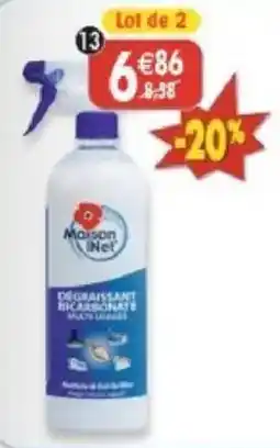 Maximo Maison Net Dégraissant bicarbonate offre