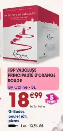 Maximo By Coline IGP Vaucluse Principauté d'Orange Rouge offre
