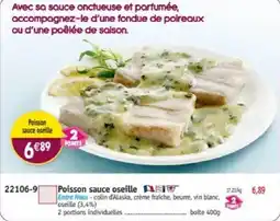 Maximo Entre Nous Poisson sauce oseille offre