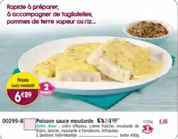 Maximo Entre Nous Poisson sauce moutarde offre