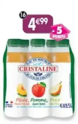 Maximo CRISTALINE Eau de source aux fruits offre