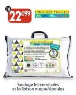 Maximo LINGE DES FAMILLES L'ERGONOMIQUE offre