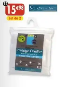 Maximo Clair de Nuit Protège Oreiller offre