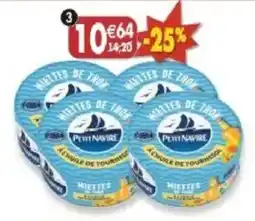 Maximo Petit Navire Miettes de thon offre