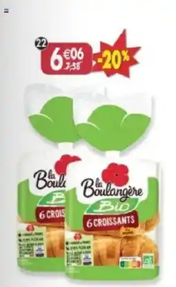 Maximo la Boulangère Bio Croissants offre