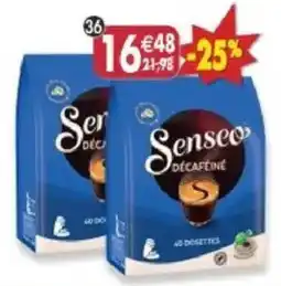 Maximo Senseo Décaféiné offre
