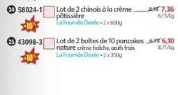 Maximo La Fournée Dorée chinois à la crème pâtissière offre