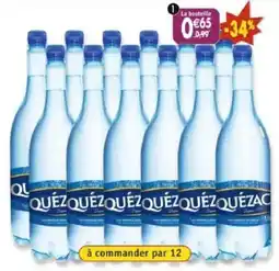 Maximo QUÉZAC Eau minérale naturelle offre