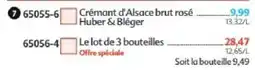 Maximo Huber & Bléger Crémant d'Alsace brut rosé offre