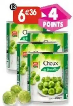 Maximo Choux de Bruxelles offre