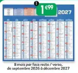 Maximo Calendrier offre