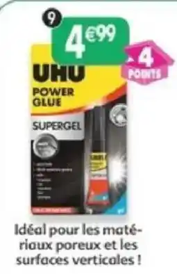 Maximo UHU POWER GLUE SUPERGEL offre