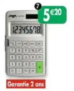 Maximo SIGN Calculatrice offre