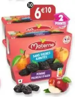 Maximo Materne Pomme Pruneau d'Agen offre