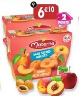 Maximo Materne Pomme Pêche Abricot offre