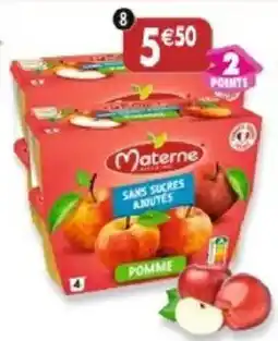 Maximo Materne Pomme offre